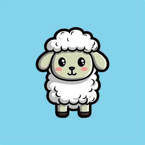 cute cartoon sheep